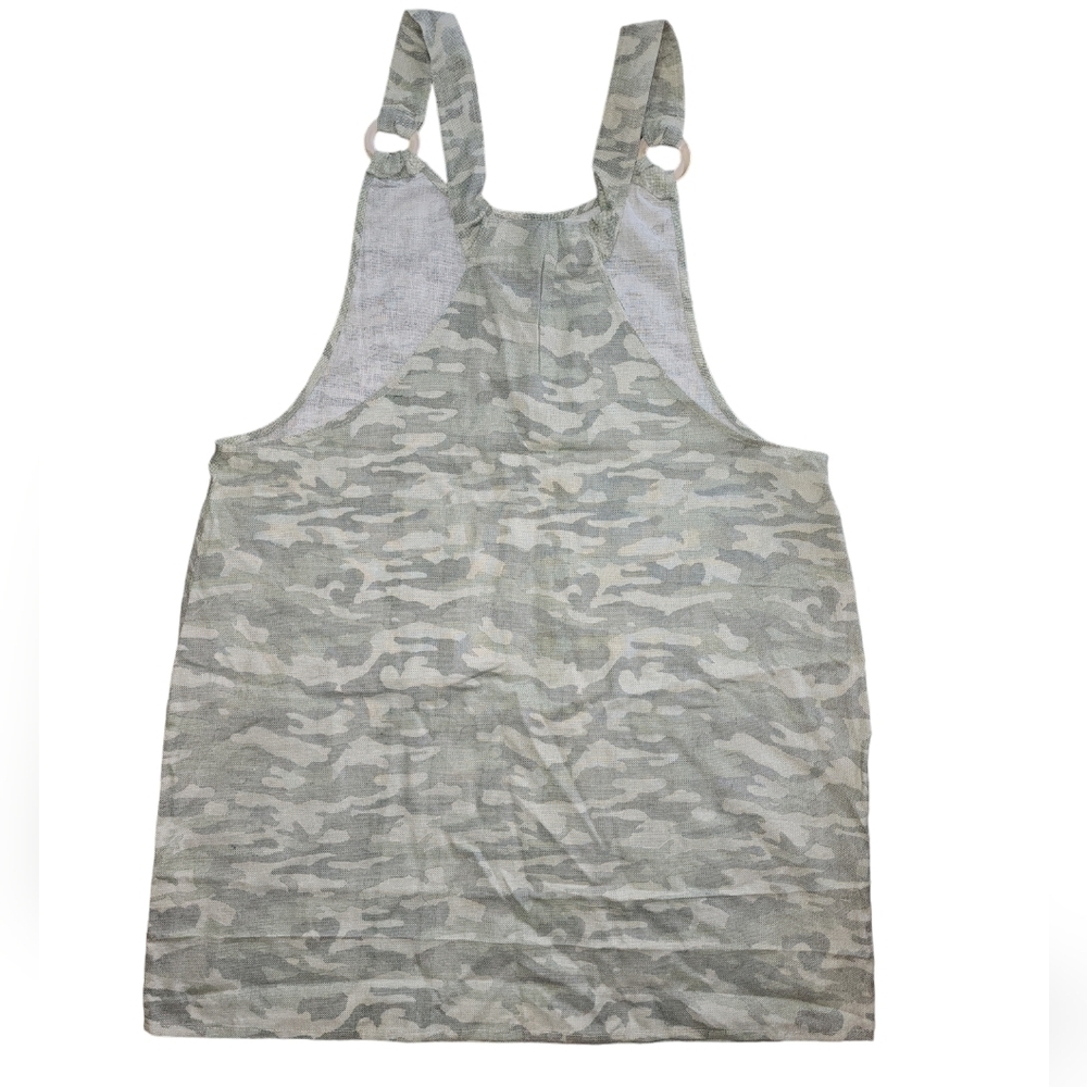 Green Camo Skirt Overalls - Picture 6 of 9